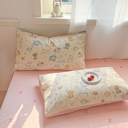 91家纺网 家纺一手货源 找家纺 （总）2025新款全棉印花单床单&单床笠&单枕套系列