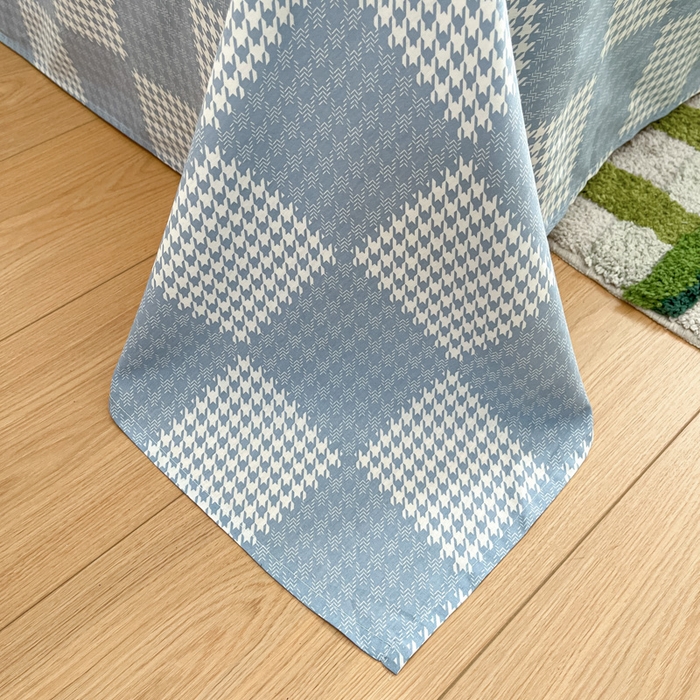 91家纺网 家纺一手货源 找家纺 2025新款全棉印花小清新单品系列-单床单 普罗旺斯