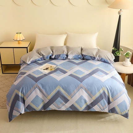 91家纺网 家纺一手货源 找家纺 八十八家纺 2025新款全棉12868系列单品被套潮流艺术