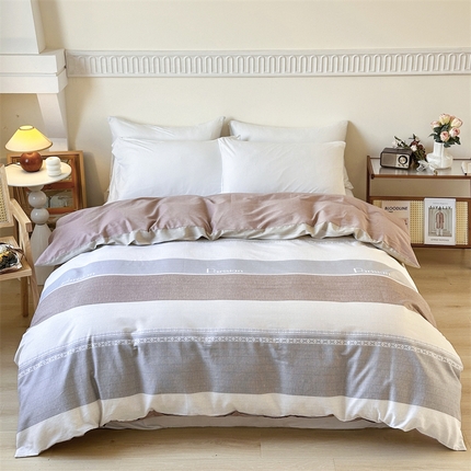 91家纺网 家纺一手货源 找家纺 （总1）卓越 工厂直营新款128*68全棉印花斜纹单被套