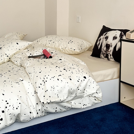 91家纺网 家纺一手货源 找家纺 （总）尺素 2025新款全棉印花活性A类纯棉数码四件套