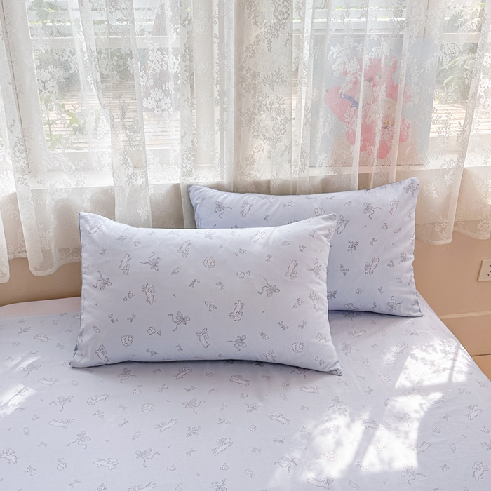 91家纺网 家纺一手货源 找家纺 晨希2025新款13070全棉印花单品床单枕套 晚风逐梦