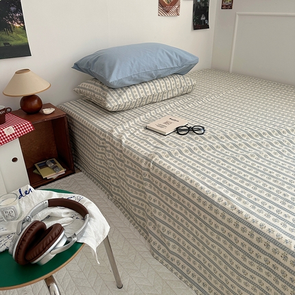 91家纺网 家纺一手货源 找家纺 （总）尺素 2025新款ins风小红书系列单床单