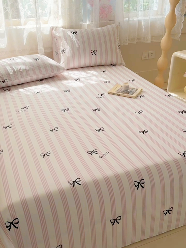 91家纺网 家纺一手货源 找家纺 晨希2025新款13070全棉印花单品床笠枕套 知遇