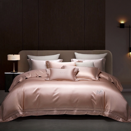 诗黛尔 2025新款高精密长绒棉提花系列四件套-蒙迪 蒙迪-莎