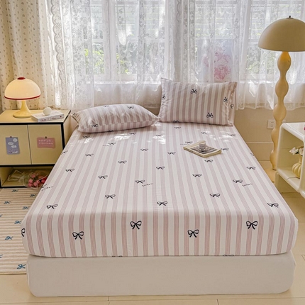 91家纺网 家纺一手货源 找家纺 晨希2025新款13070全棉印花单品床笠枕套 知遇