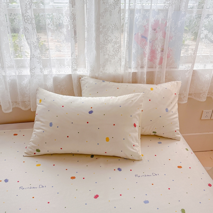 91家纺网 家纺一手货源 找家纺 晨希2025新款13070全棉印花单品床单枕套 星空