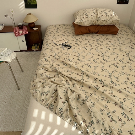 尺素 2025新款ins风小红书系列单床笠 秋枫