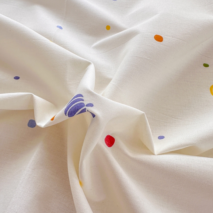 91家纺网 家纺一手货源 找家纺 晨希2025新款13070全棉印花单品床单枕套 星空