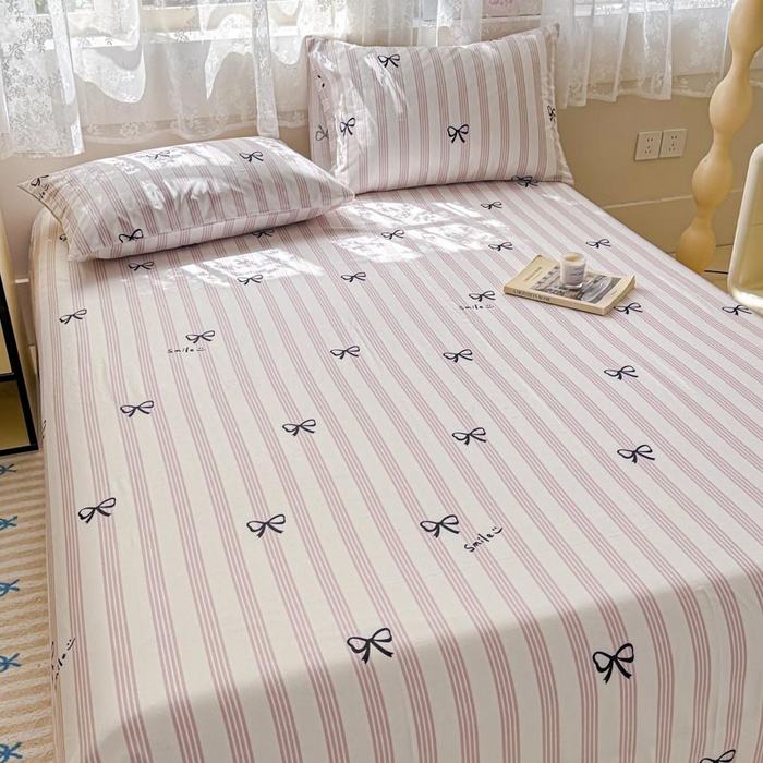 91家纺网 家纺一手货源 找家纺 晨希2025新款13070全棉印花单品床单枕套 知遇