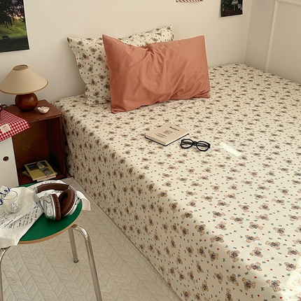 91家纺网 家纺一手货源 找家纺 （总）尺素 2025新款ins风小红书系列单床单