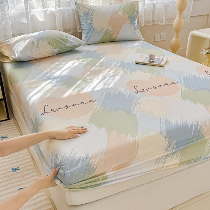 91家纺网 家纺一手货源 找家纺 （总）晨希2025新款13070全棉印花单品床笠枕套