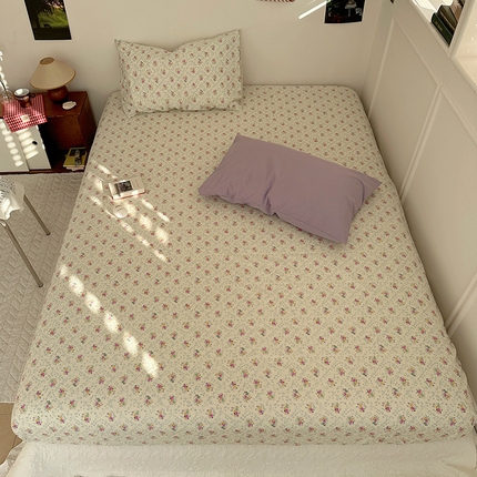 91家纺网 家纺一手货源 找家纺 尺素 2025新款ins风小红书系列单床笠 云歌