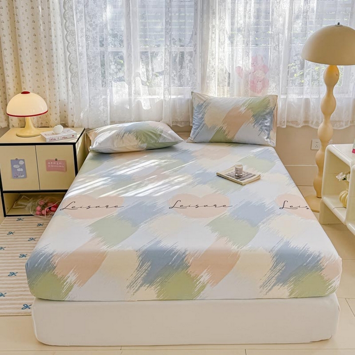 91家纺网 家纺一手货源 找家纺 （总）晨希2025新款13070全棉印花单品床笠枕套