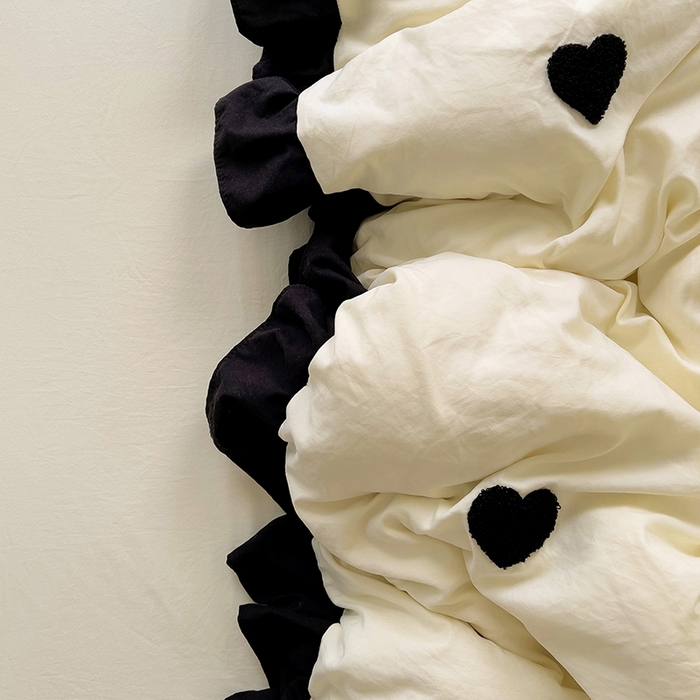 91家纺网 家纺一手货源 找家纺 （总）梦之岛 2025新款韩版小香风赫本风云朵棉毛巾绣四件套