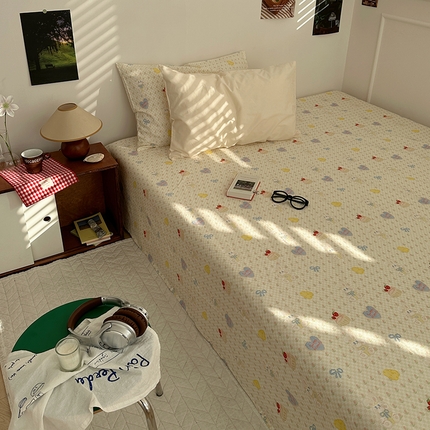 尺素 2025新款ins风小红书系列单床单 甜心