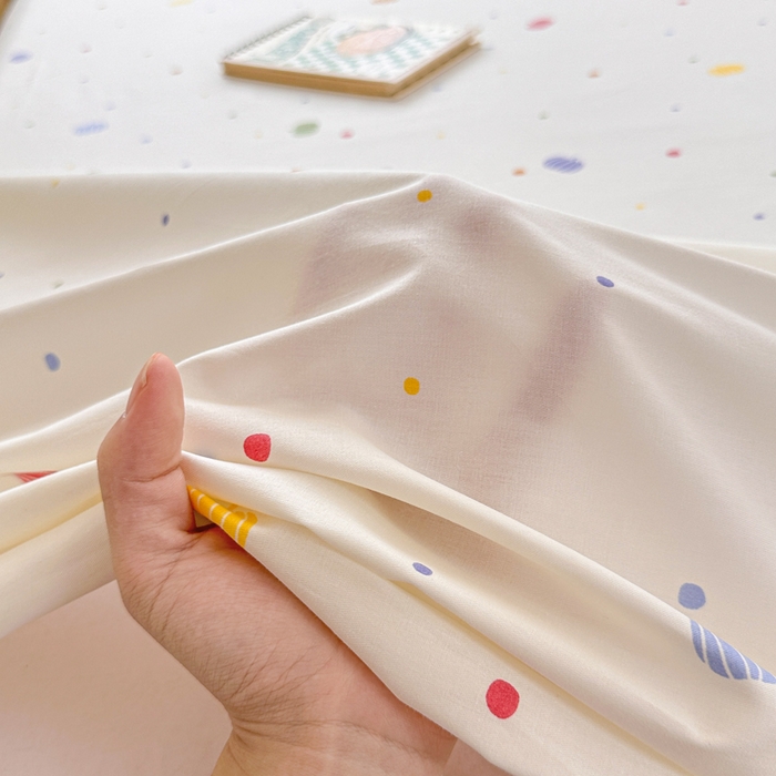 91家纺网 家纺一手货源 找家纺 晨希2025新款13070全棉印花单品床单枕套 星空