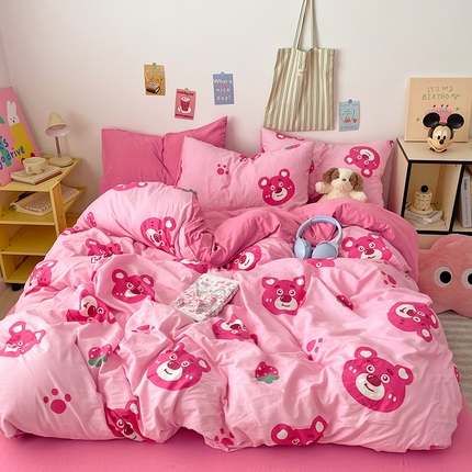 91家纺网 家纺一手货源 找家纺 （总）卡斯诺家纺馆 2025新款水洗云朵棉四件套【下载文件夹包含买家秀】