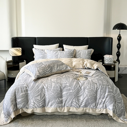 91家纺网 家纺一手货源 找家纺 （总）迷尚家居 2025新款100%莱赛尔数码印花四件套