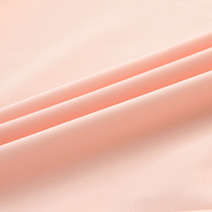 91家纺网 家纺一手货源 找家纺 梵巢2025新款水洗棉纯色单床笠 玉色