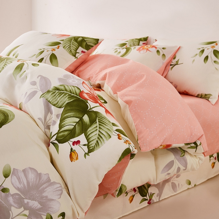 91家纺网 家纺一手货源 找家纺 潮邦创意家居 2025特价春夏新款13070全棉四件套 【第一批】 国色天香