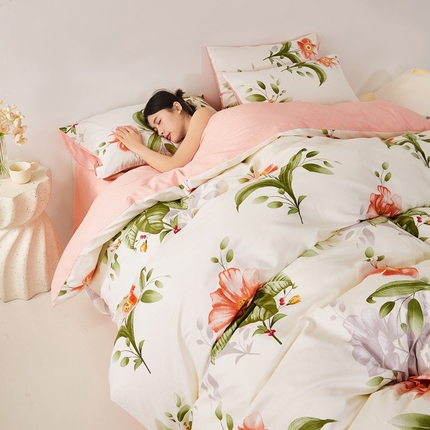 潮邦创意家居 2025特价春夏新款13070全棉四件套 【第一批】 国色天香