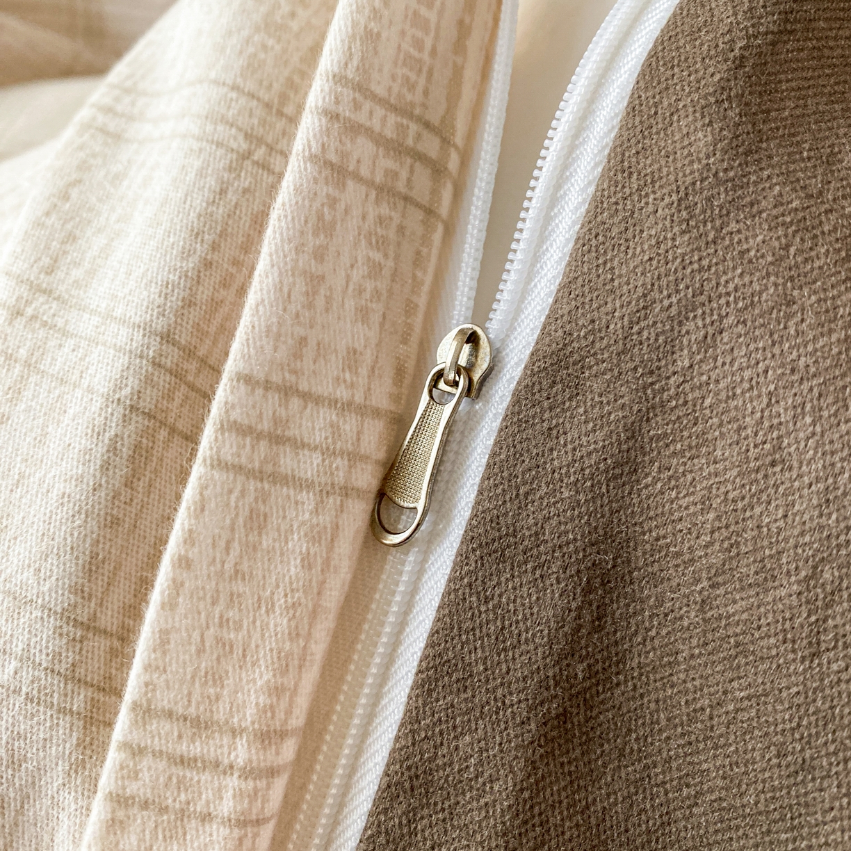 91家纺网 家纺一手货源 找家纺 大吉  2024新款加厚喷气全棉磨毛被套 米勒