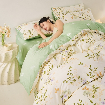 潮邦创意家居 2025特价春夏新款13070全棉四件套 【第一批】 絮言