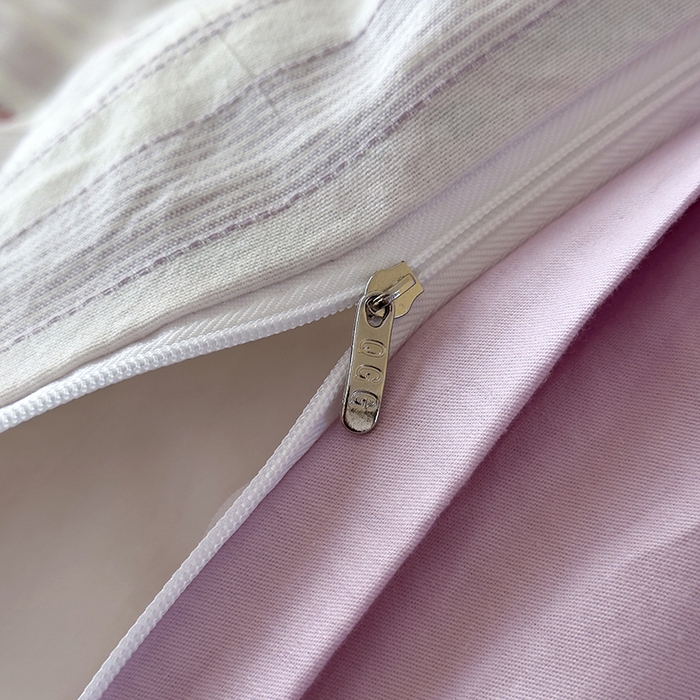 91家纺网 家纺一手货源 找家纺 琪格格纺织 2025新款纯棉韩式小清新田园大提花清新四件套 小花园-紫