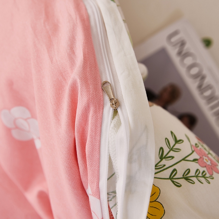 91家纺网 家纺一手货源 找家纺 潮邦创意家居 2025特价春夏新款13070全棉四件套 【第一批】 缤纷花园