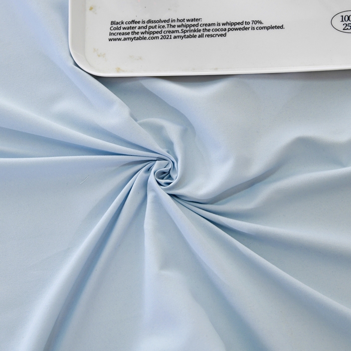 91家纺网 家纺一手货源 找家纺 梵巢2025新款水洗棉纯色单品枕套 浅天蓝