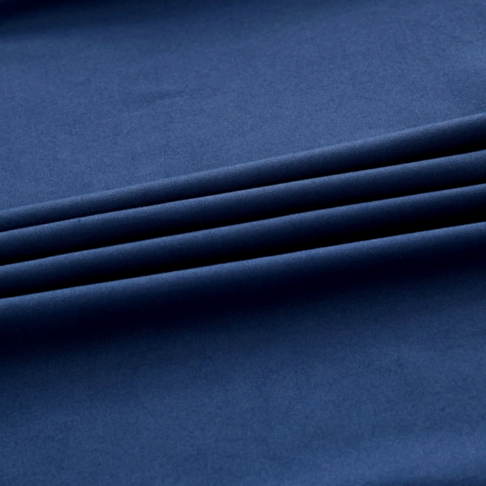 91家纺网 家纺一手货源 找家纺 梵巢2025新款水洗棉纯色单床笠 深蓝