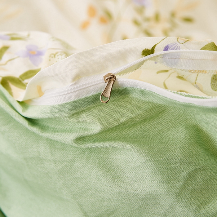 91家纺网 家纺一手货源 找家纺 潮邦创意家居 2025特价春夏新款13070全棉四件套 【第一批】 絮言