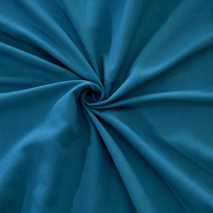 91家纺网 家纺一手货源 找家纺 梵巢2025新款水洗棉纯色单品枕套 海青