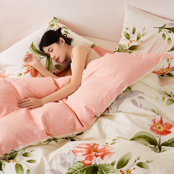 91家纺网 家纺一手货源 找家纺 潮邦创意家居 2025特价春夏新款13070全棉四件套 【第一批】 国色天香