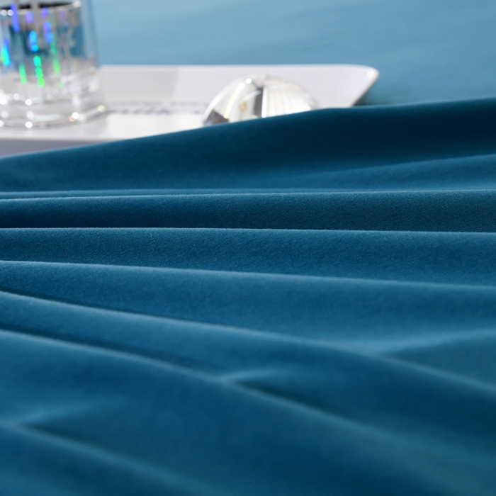 91家纺网 家纺一手货源 找家纺 梵巢2025新款水洗棉纯色单品枕套 海青