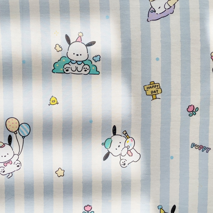 91家纺网 家纺一手货源 找家纺 春雨家居 2025新款春夏卡通印花全棉单枕套 3.兔兔乐园