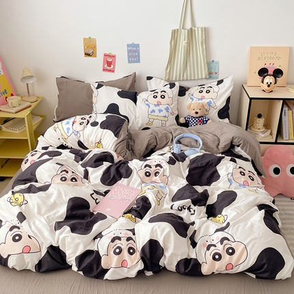 91家纺网 家纺一手货源 找家纺 （总）卡斯诺家纺馆 2025新款水洗云朵棉四件套【下载文件夹包含买家秀】