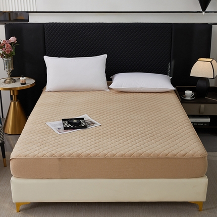 91家纺网 家纺一手货源 找家纺 （总）寝居阁 2025新款纯棉水洗棉小金豆刺绣床笠