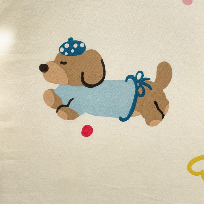 91家纺网 家纺一手货源 找家纺 春雨家居 2025新款春夏卡通印花全棉单枕套 8.童趣蜜歌