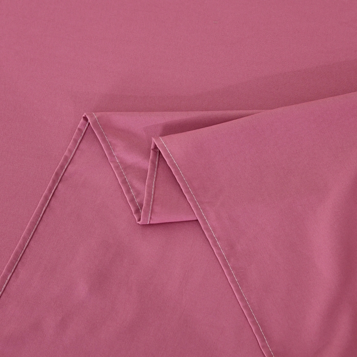 91家纺网 家纺一手货源 找家纺 梵巢2025新款水洗棉床单三件套 浅豆沙