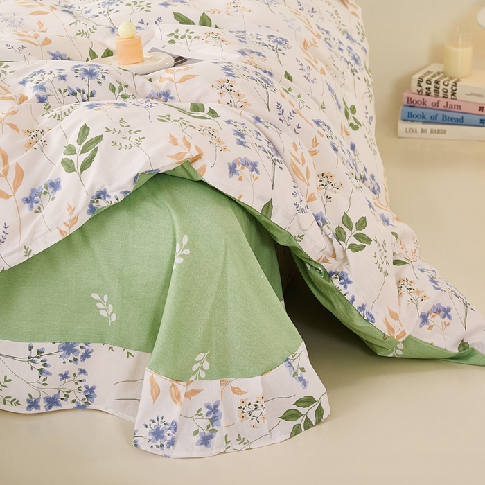 91家纺网 家纺一手货源 找家纺 潮邦创意家居 2025特价春夏新款13070全棉四件套 【第一批】 春意盎然