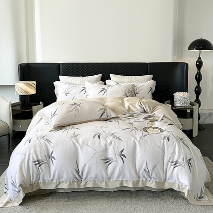 91家纺网 家纺一手货源 找家纺 （总）迷尚家居 2025新款100%莱赛尔数码印花四件套