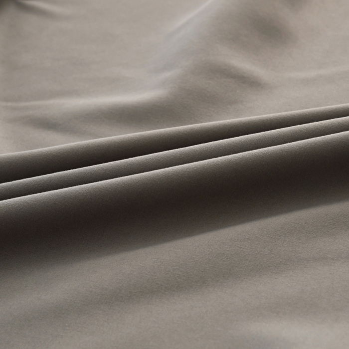 91家纺网 家纺一手货源 找家纺 梵巢2025新款水洗棉纯色单床笠 浅灰