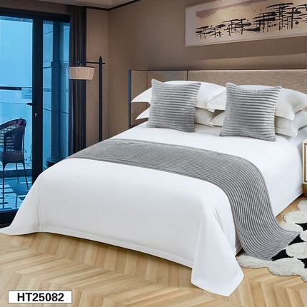 91家纺网 家纺一手货源 找家纺 （总）锦兴酒店布草 2025新款酒店被芯宾馆被芯床尾巾第一批