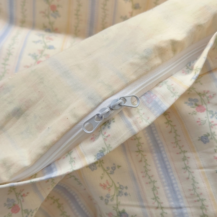 91家纺网 家纺一手货源 找家纺 （总）澳萝拉 2025新款小碎花清新春夏全棉花边双层纱韩系三件套四件套