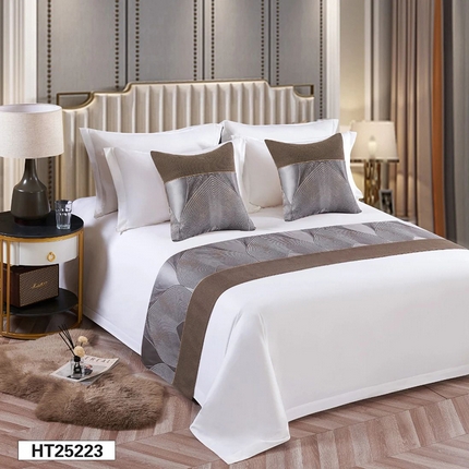 91家纺网 家纺一手货源 找家纺 （总）锦兴酒店布草 2025新款酒店被芯宾馆被芯床尾巾第三批