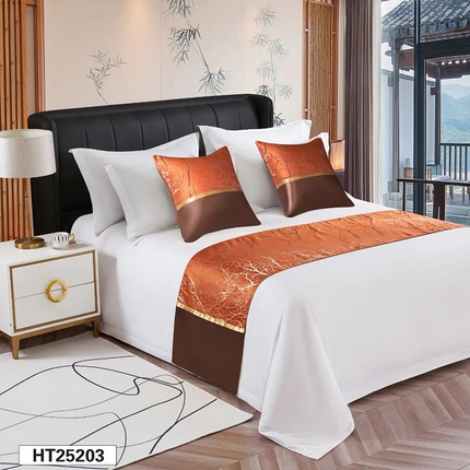 91家纺网 家纺一手货源 找家纺 （总）锦兴酒店布草 2025新款酒店被芯宾馆被芯床尾巾第三批