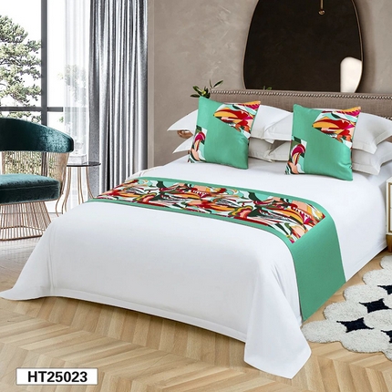 91家纺网 家纺一手货源 找家纺 （总）锦兴酒店布草 2025新款酒店被芯宾馆被芯床尾巾第一批