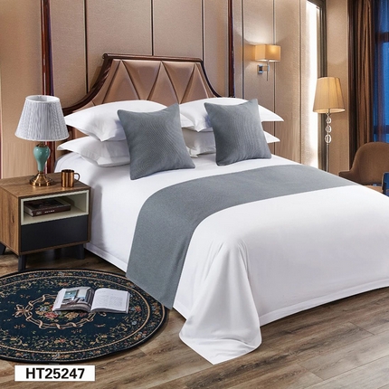 91家纺网 家纺一手货源 找家纺 （总）锦兴酒店布草 2025新款酒店被芯宾馆被芯床尾巾第三批